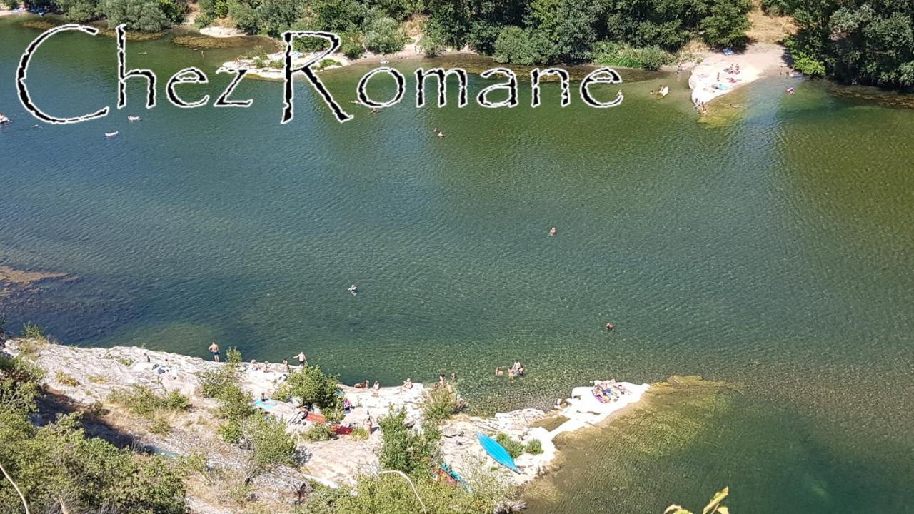 Bienvenue Chez Romane Aigueze Zewnętrze zdjęcie