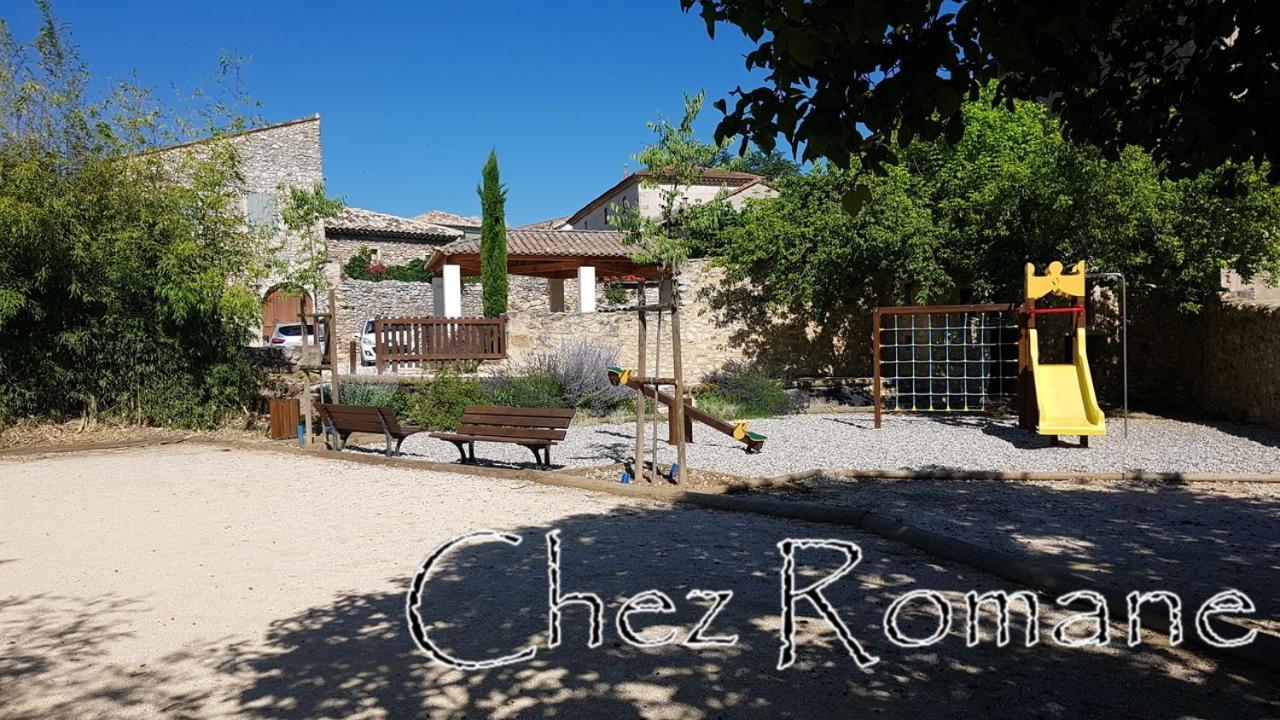 Bienvenue Chez Romane Aigueze Zewnętrze zdjęcie
