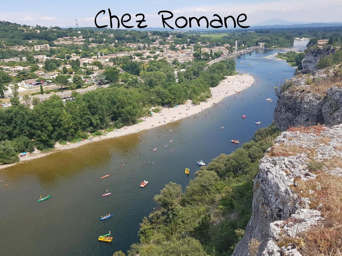 Bienvenue Chez Romane Aigueze Zewnętrze zdjęcie